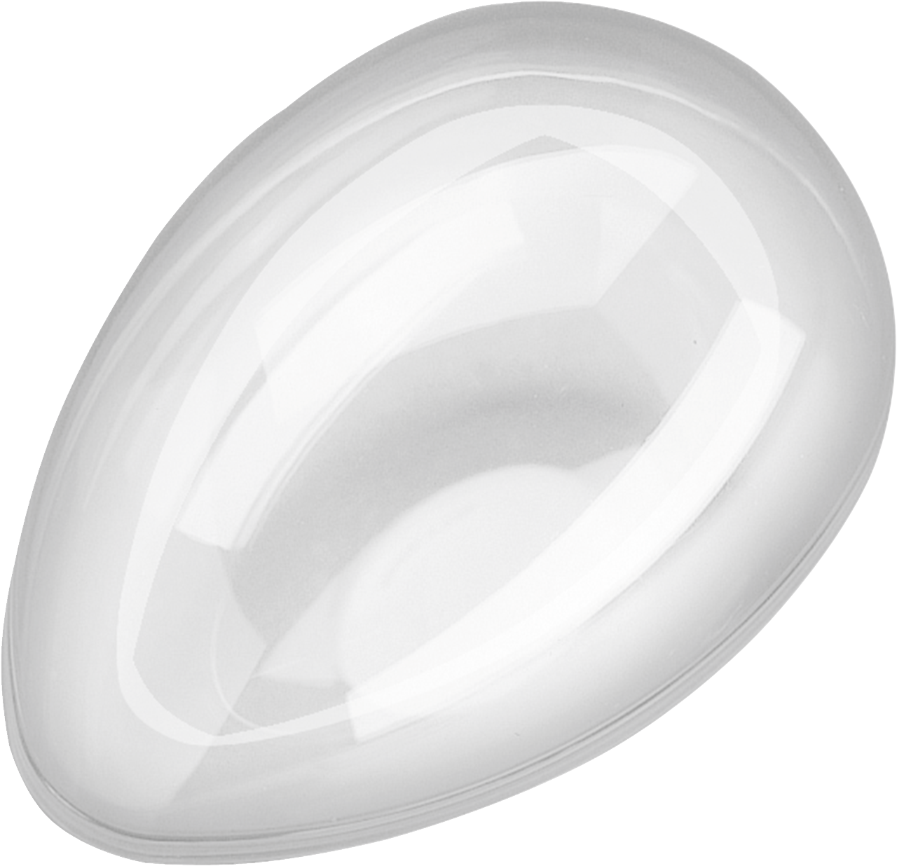 Acryl ei 11cm deelbaar, en staand